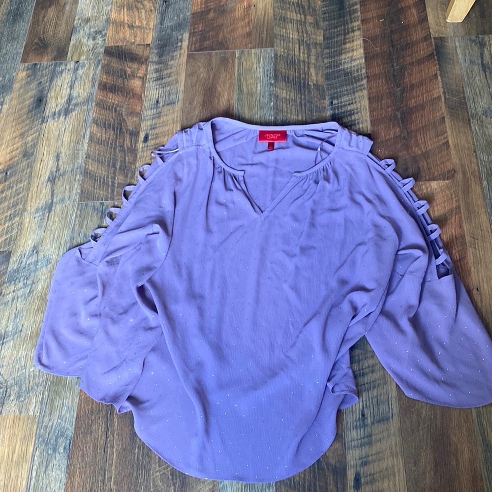 Light summer shirt light purple